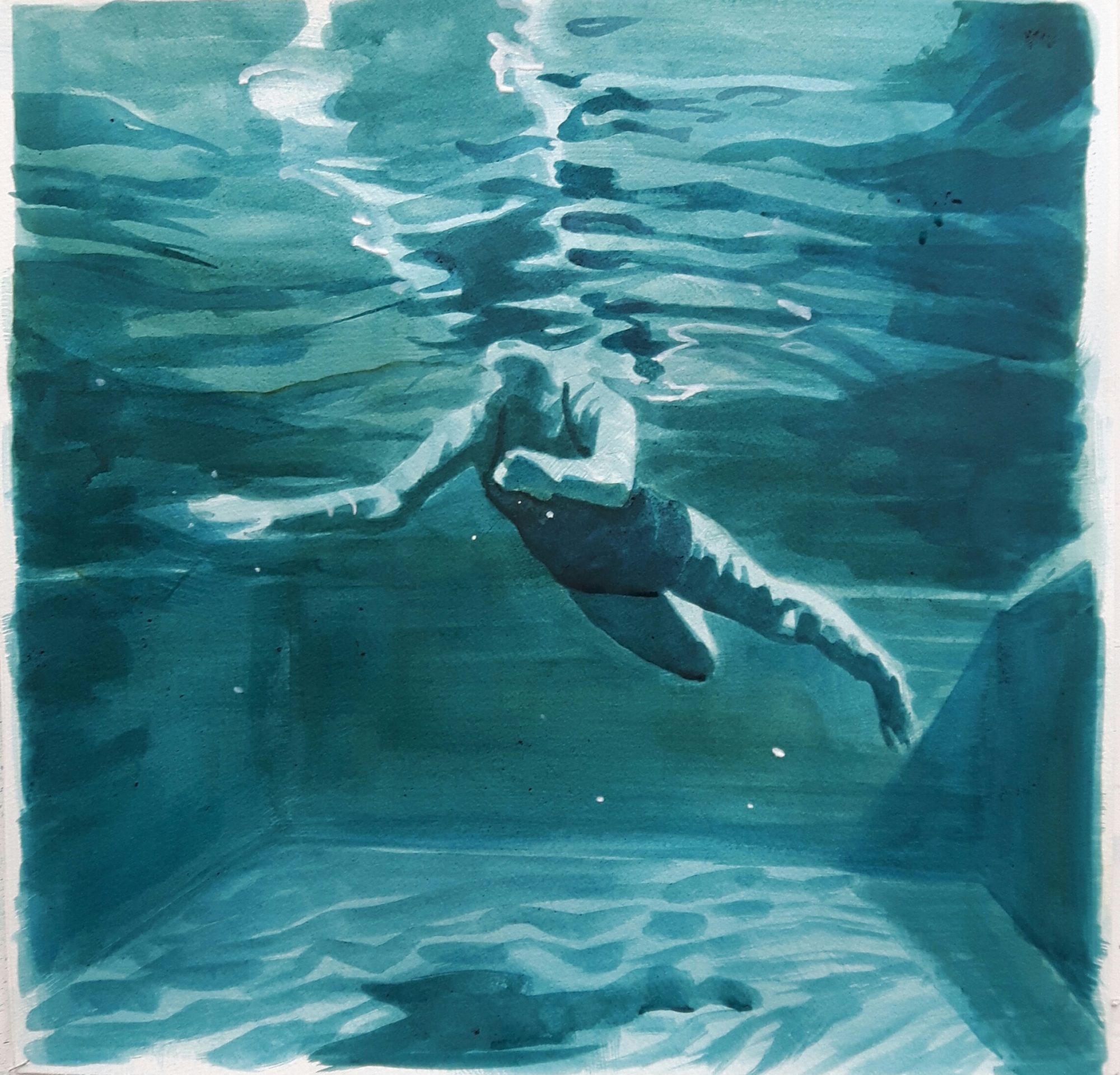 AOH talks to Patsy McArthur about her underwater paintings 