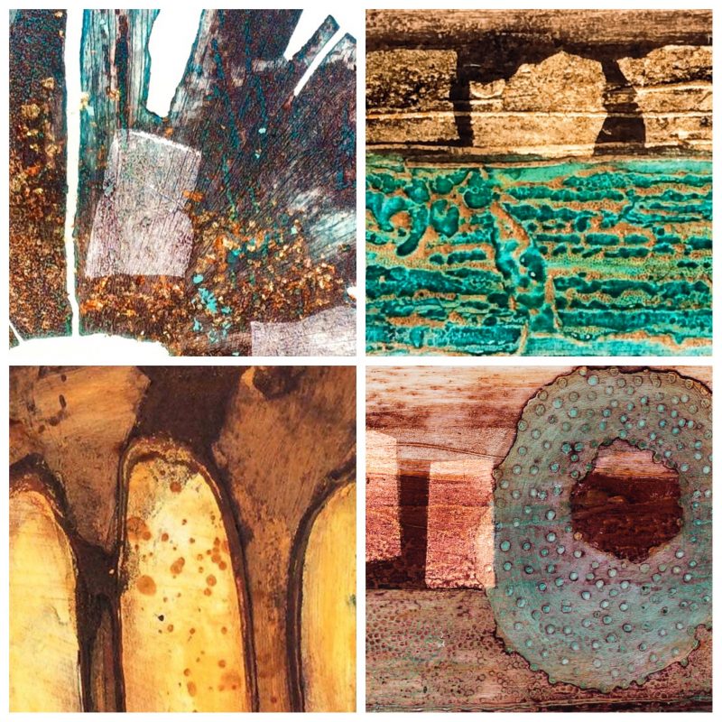 A selection of my hand hulled collagraph prints. These pieces are hand inked and printed using traditional methods of intaglio and chine colle. They are all printed onto Somerset paper and can be purchased either framed or unframed.