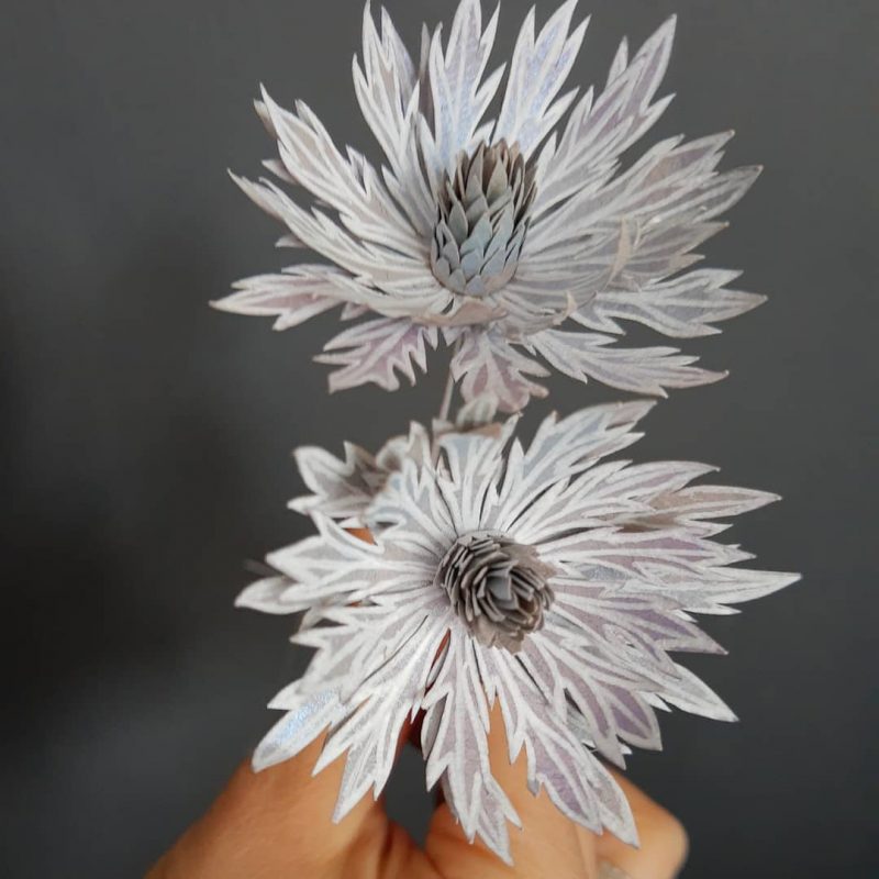 Paper art inspired by nature