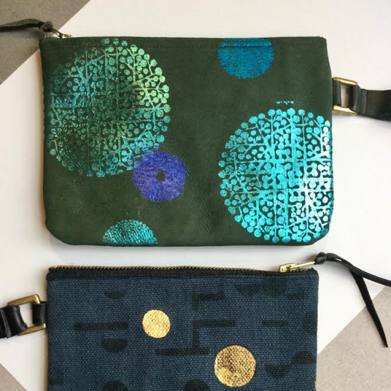 Printed purse