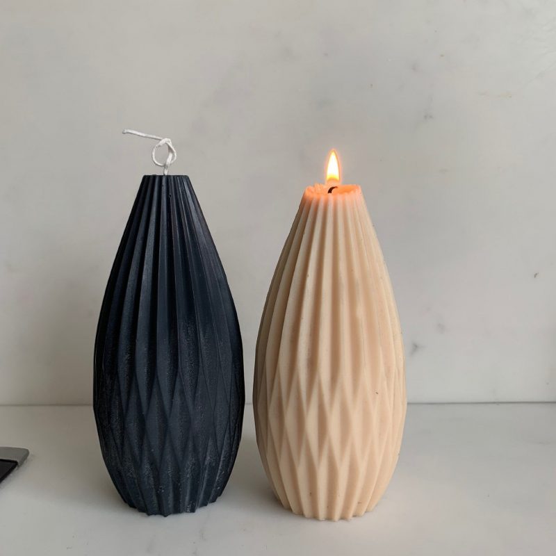 Soy based lantern candle that is biodegradable and vegan. Perfect for any occasion and home; a perfect centre piece for any table or sideboard.