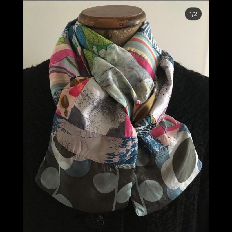 Handmade up cycled scarf