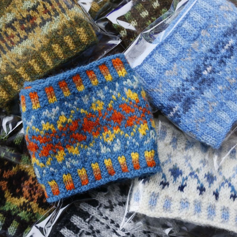colourful fairsle knits