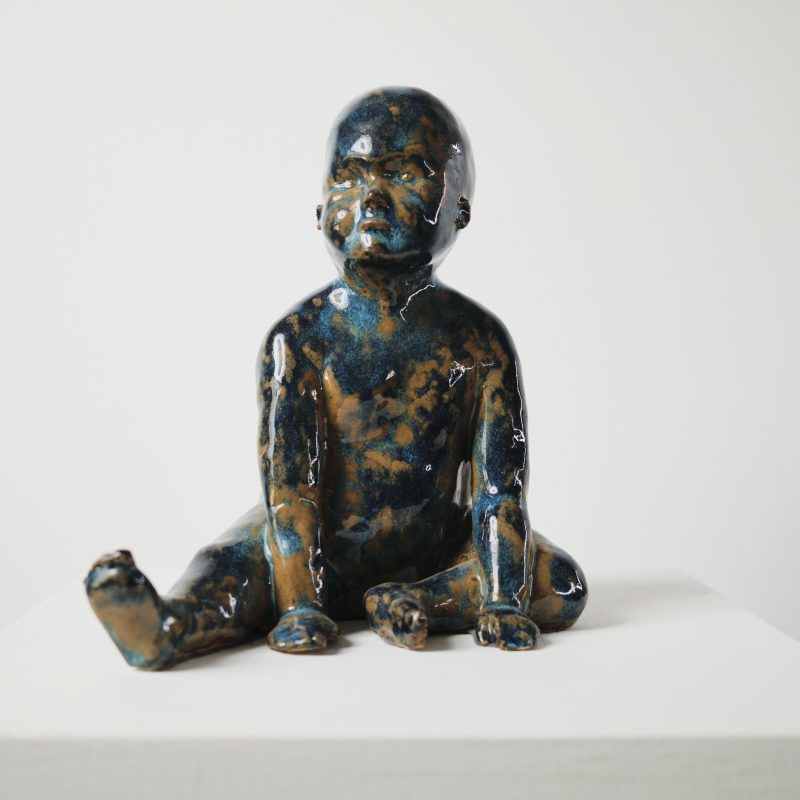 Sculpture of a baby