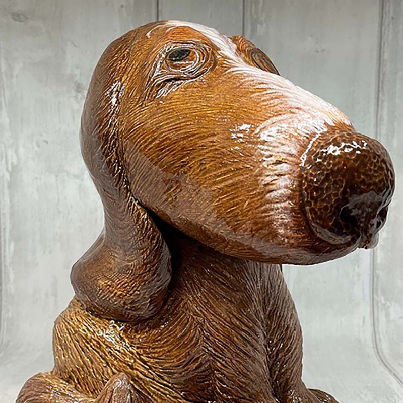 Ceramic dog called monty