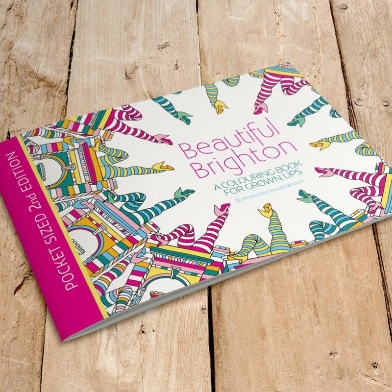 Beautiful Brighton Colouring Book Pocket Edition