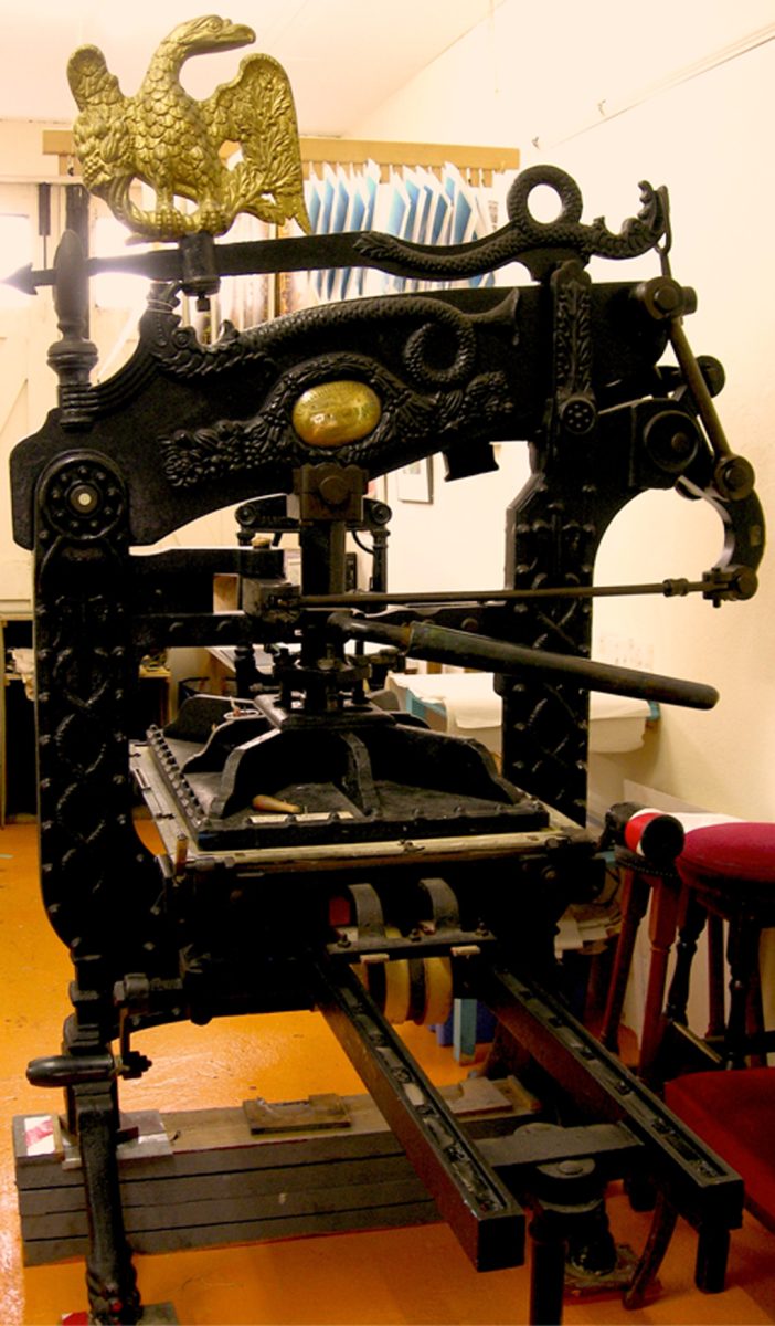 Columbian Relief press made in 1844
