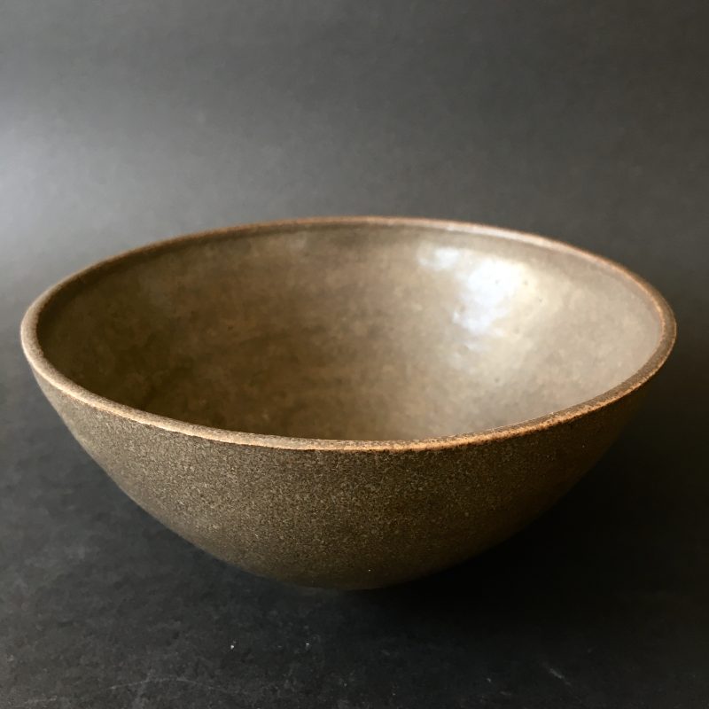 small ceramic glazed bowl