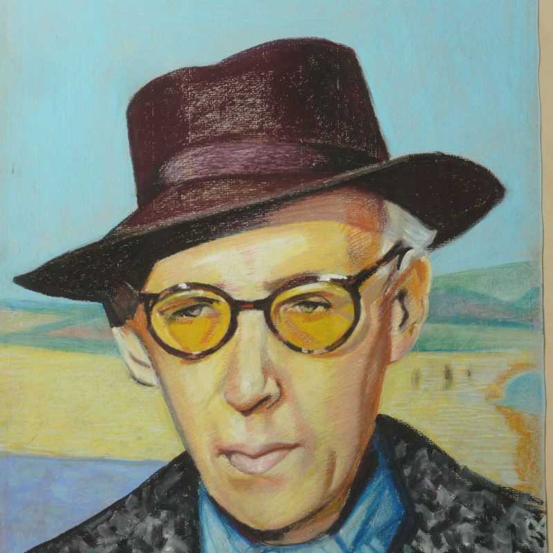 Portrait of English artist Cecil Collins