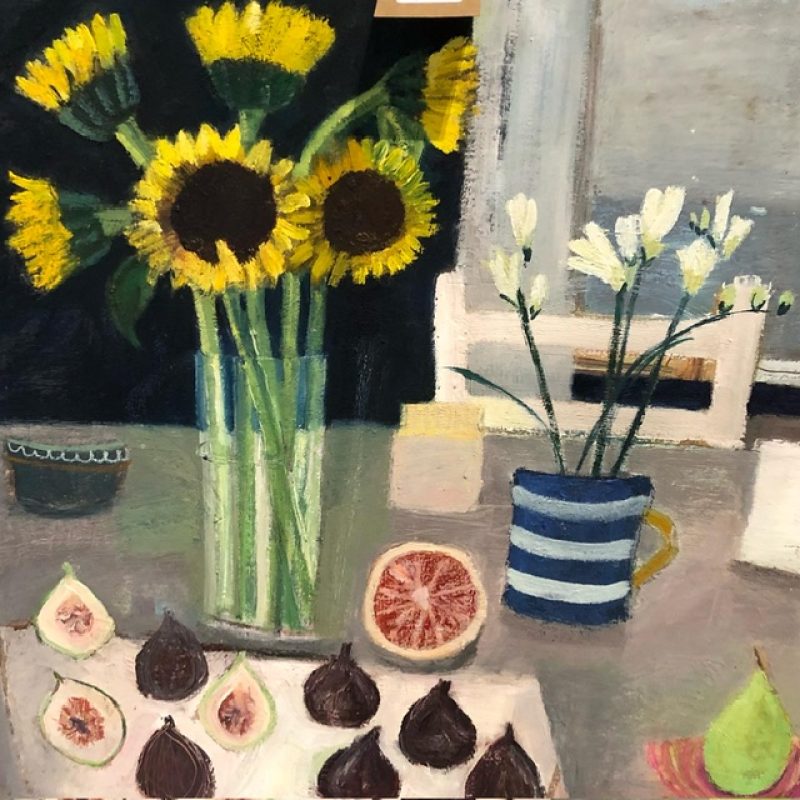 Sunflowers and figs 