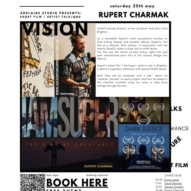 Adelaide Studio presents: Short film/Director talk by Rupert Charmak