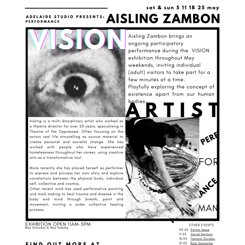 Poster Participatory Performance / Aisling Zambon