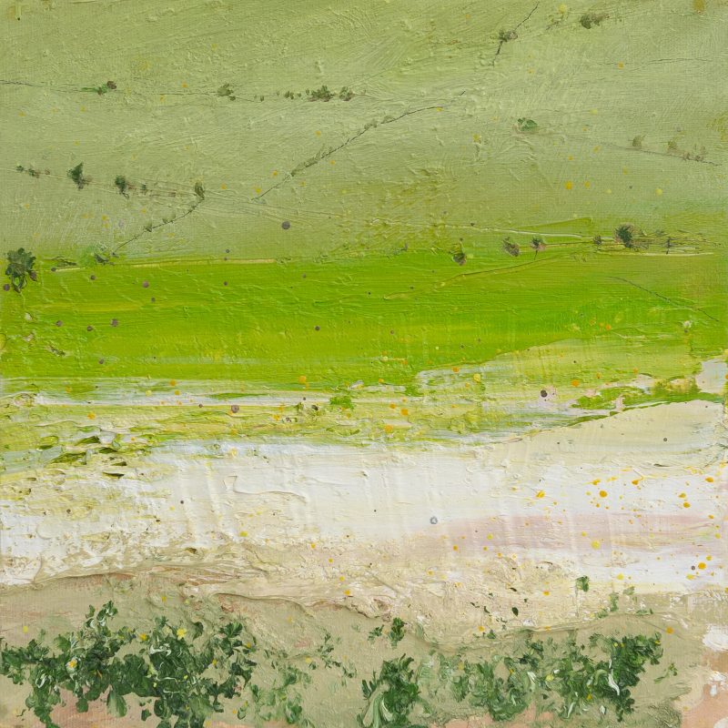 Contemporary painting inspired by the South Downs