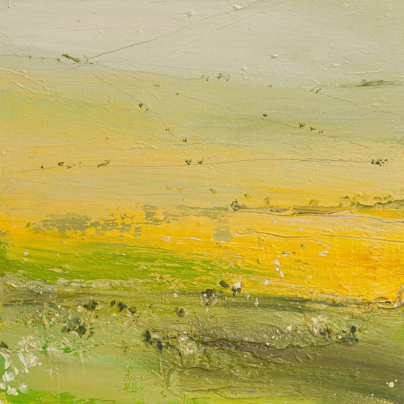 Contemporary painting inspired by the South Downs