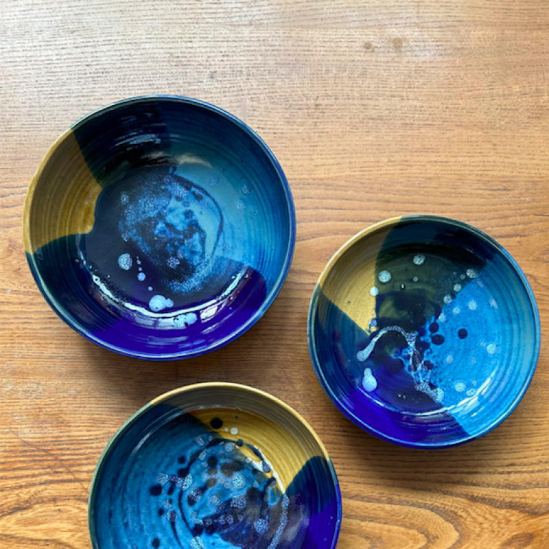 Handmade ceramic bowls