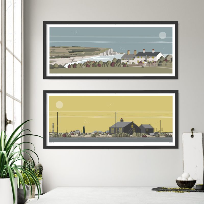 Architectural Portraits of Seven Sisters and Dungeness 