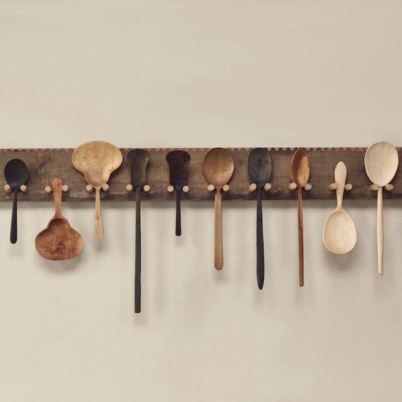 Hand carved wooden spoons