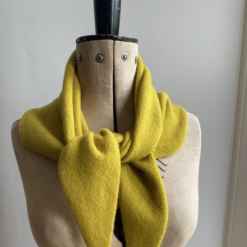 mustard scarf