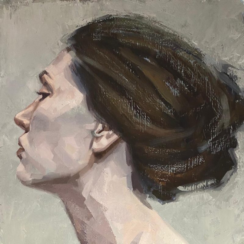 Portrait oil painting