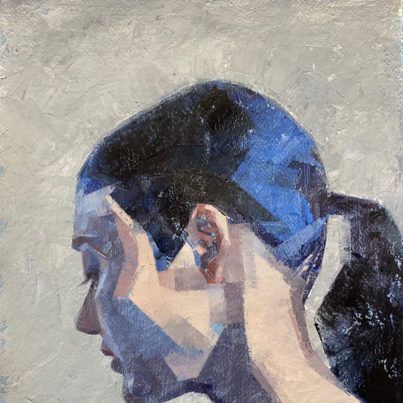 Portrait oil painting