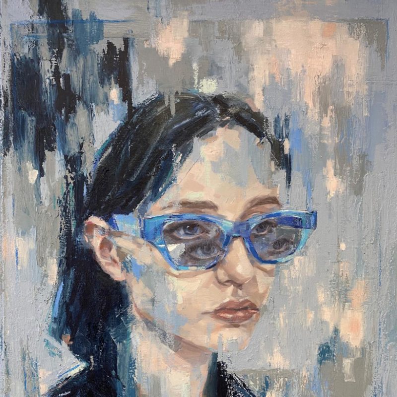 Portrait oil painting