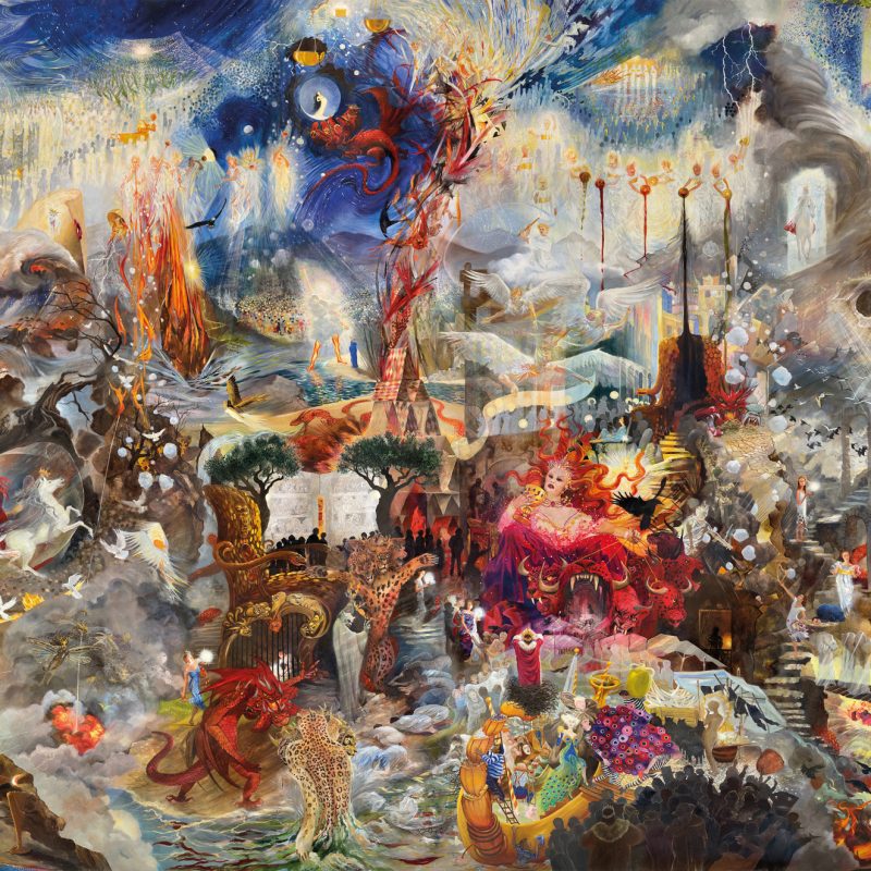 an overview in over a hundred illustrations of the 22 chapters of the Book of Revelation