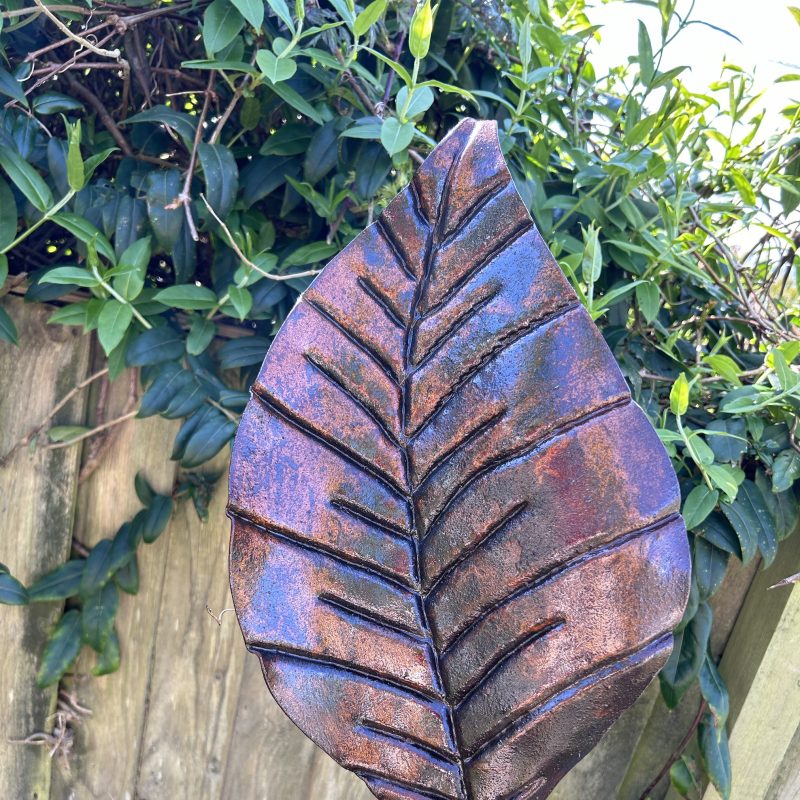 metal leaf, for your garden