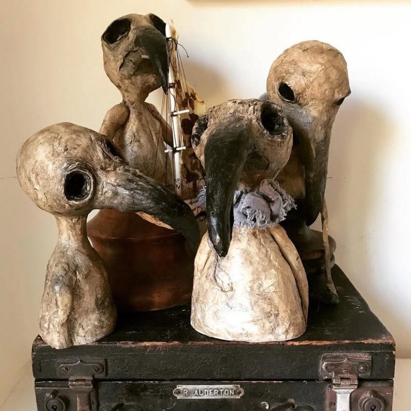 Mixed media sculpture