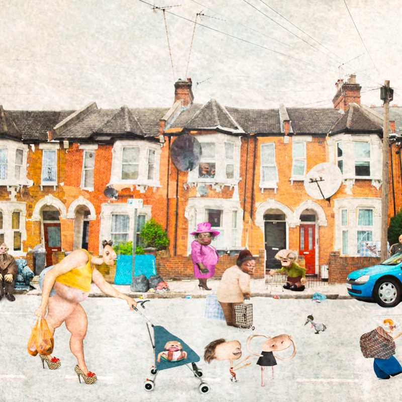 Photography Digital collage illustration