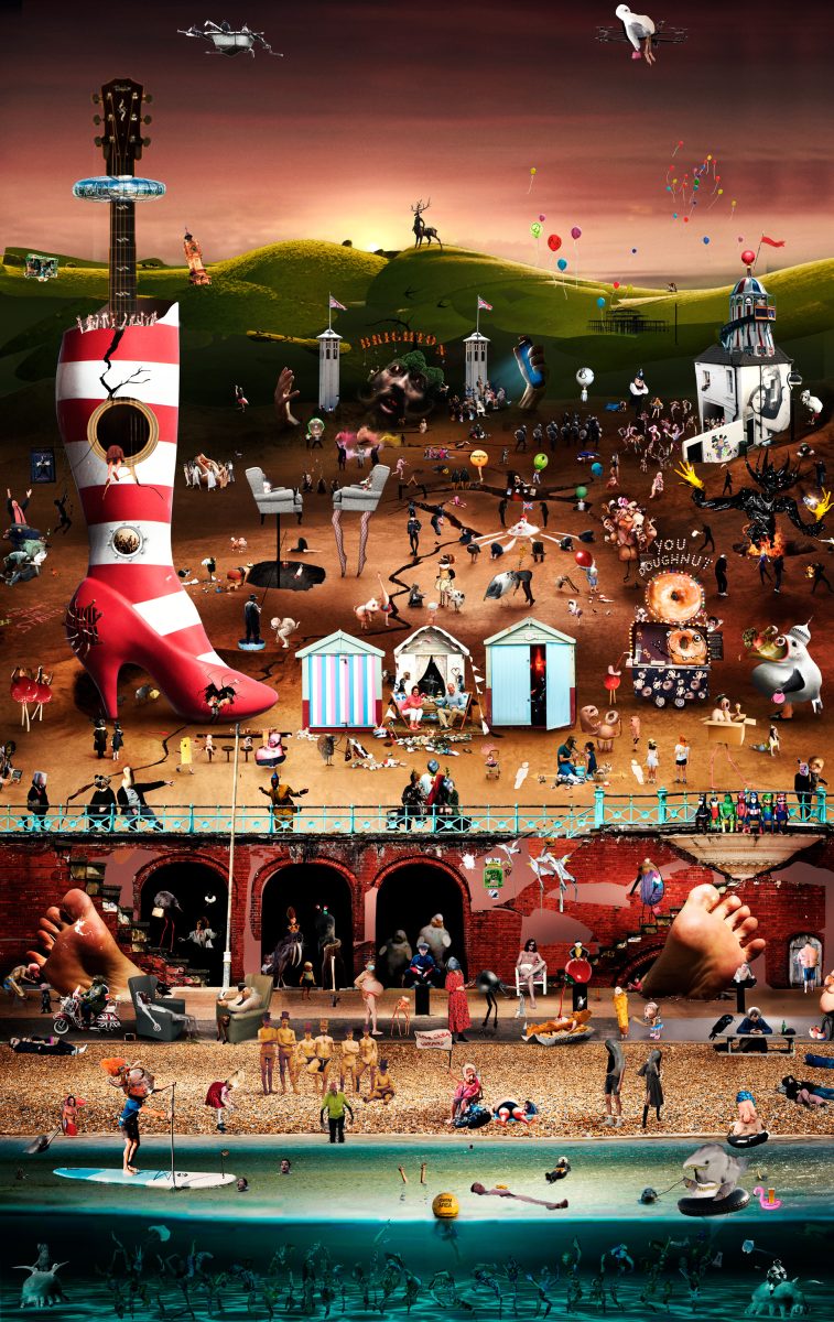 Digital Photography collage illustration