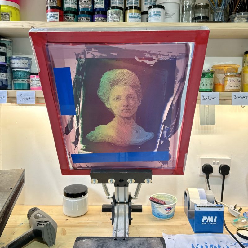 Screen printing workshop