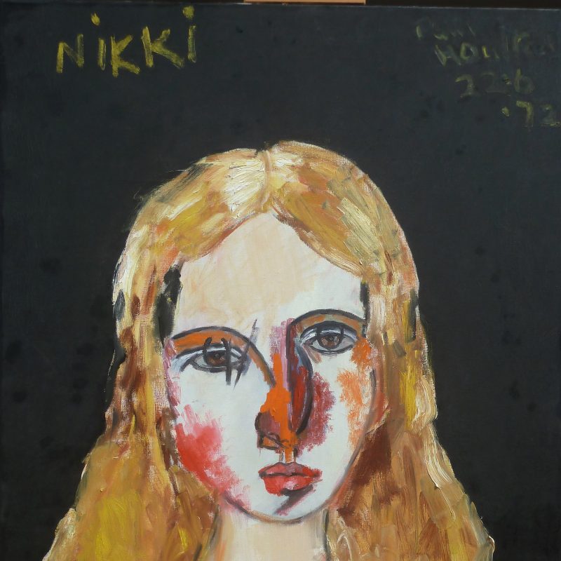 portrait of young woman with blonde hair