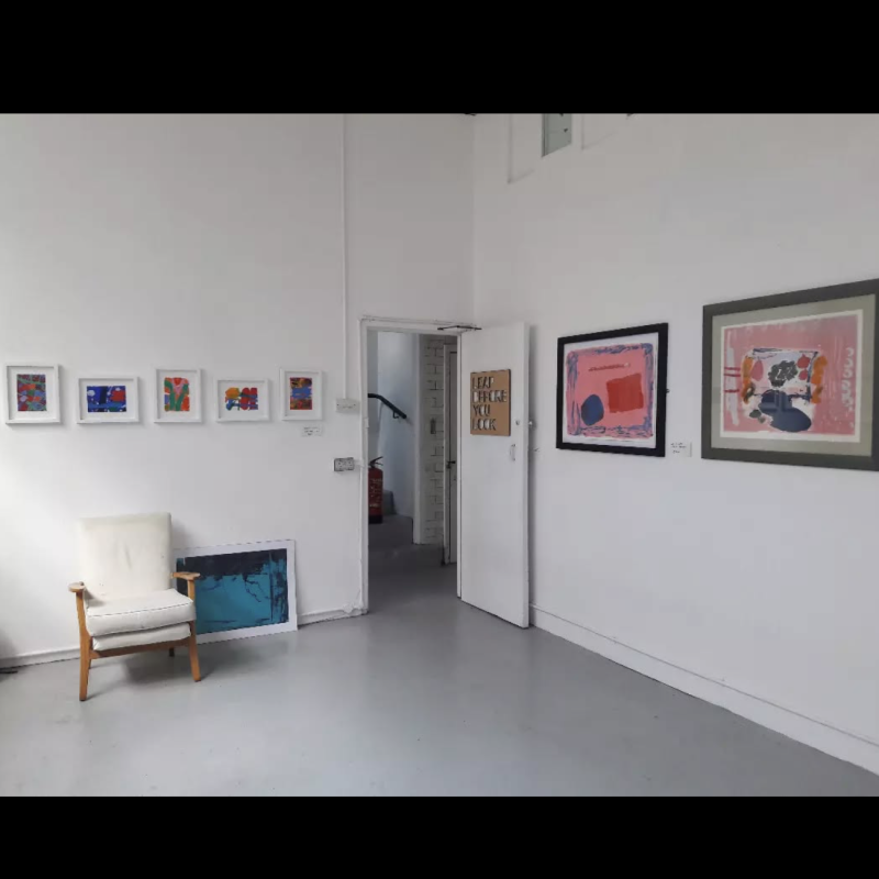 image of interior of gallery