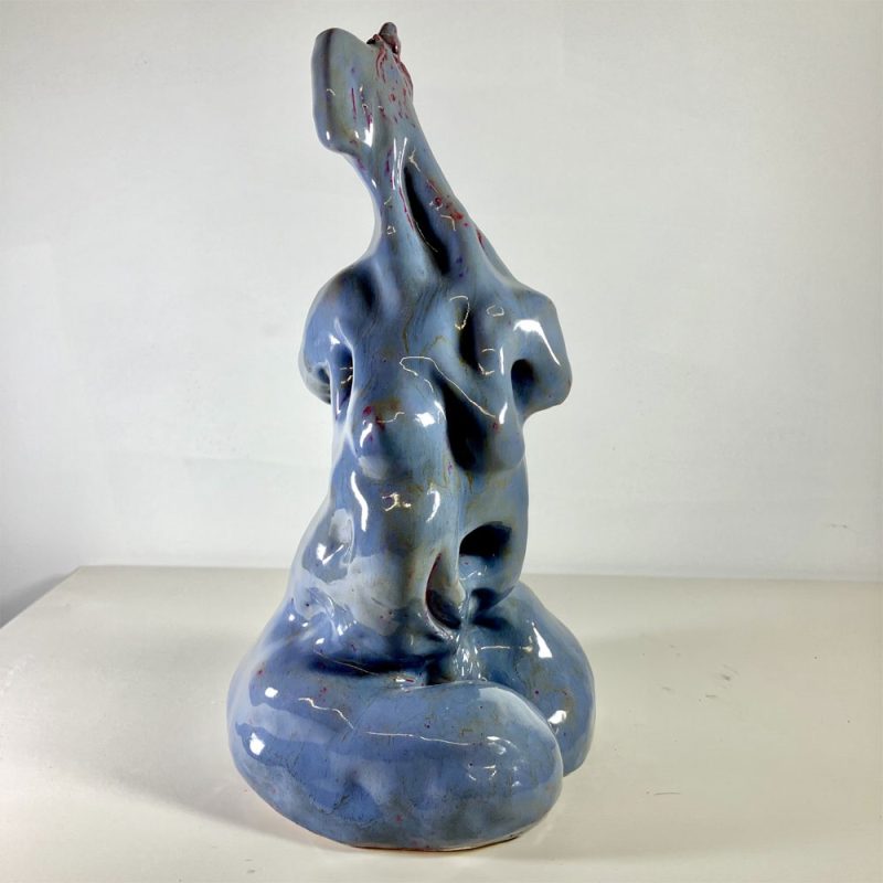 abstract ceramic female nude