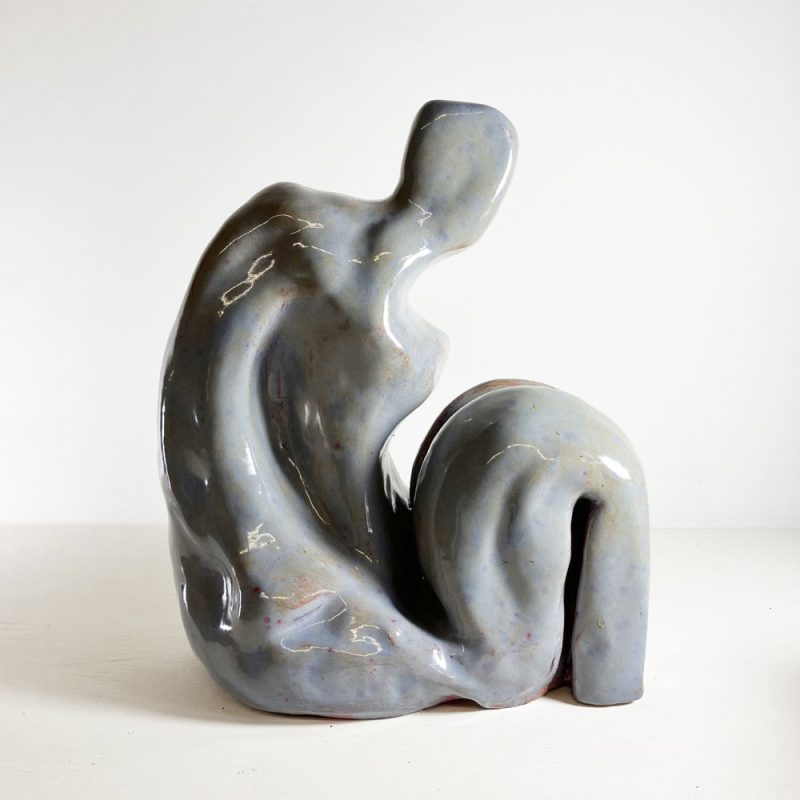 abstract ceramic nude