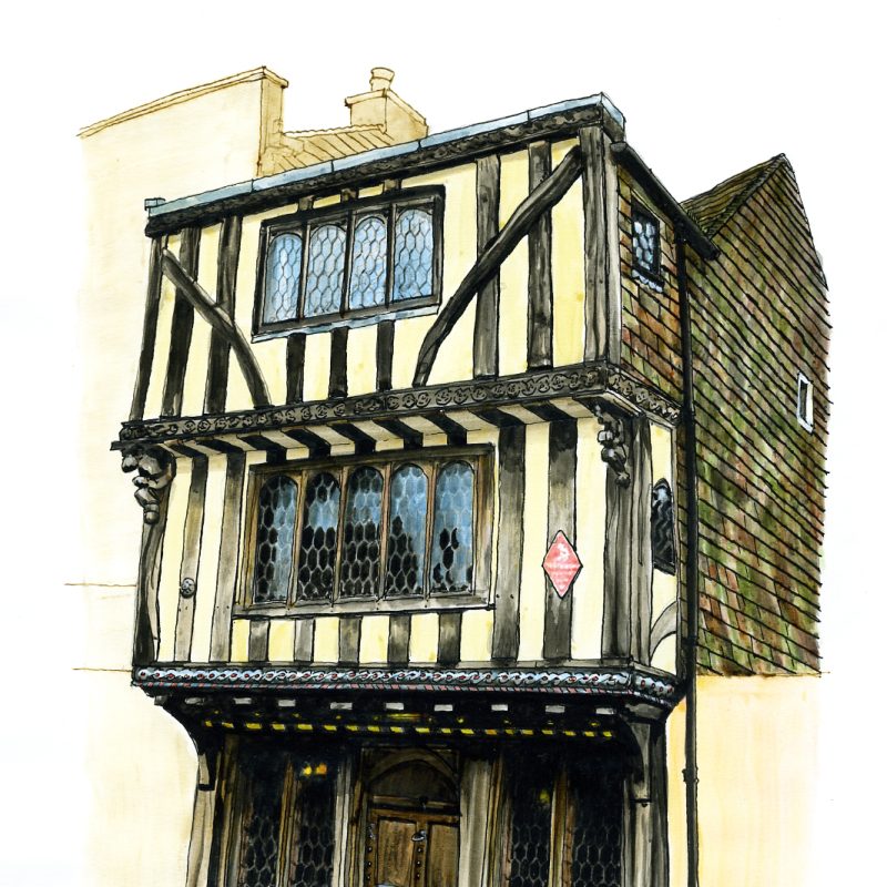 Tudor house, Canterbury
