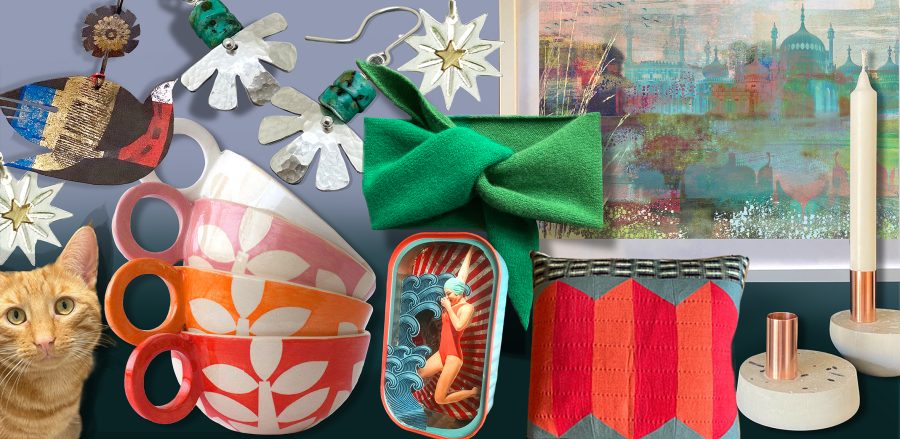 a number of different artists work