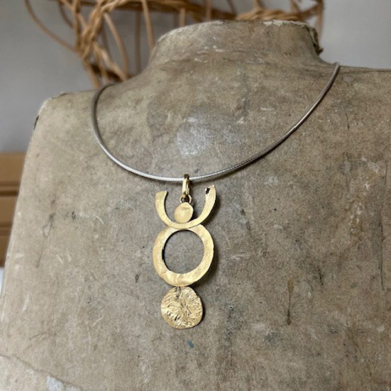 18ct Gold Vermeil Pendant