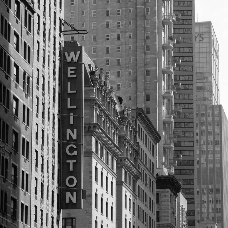 Mono NYC Street scene