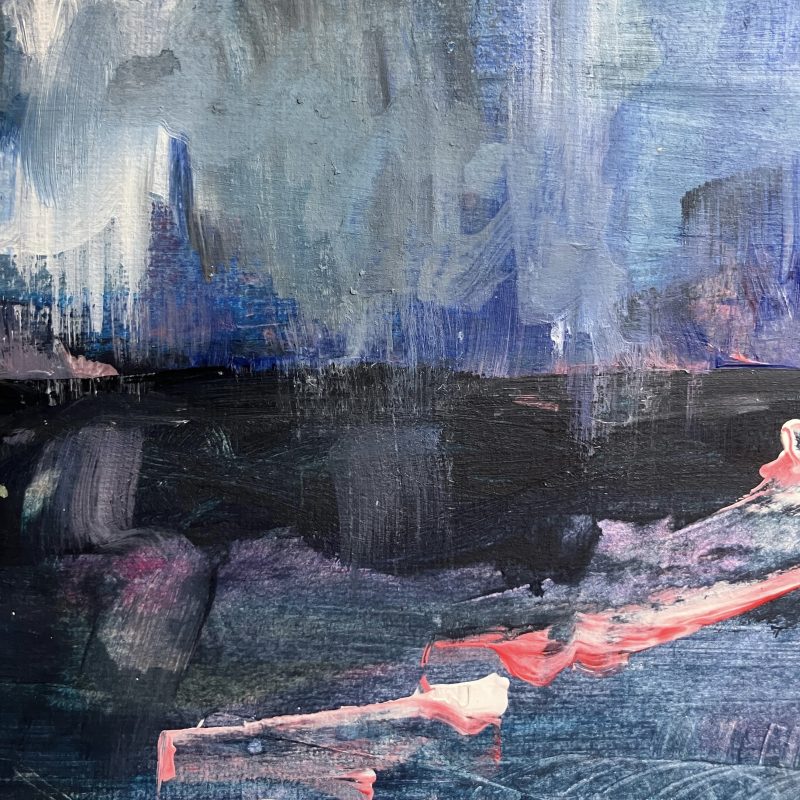 acrylic abstract painting 