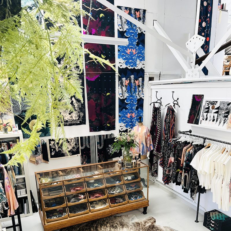 Interior shot of Sophie Darling studio