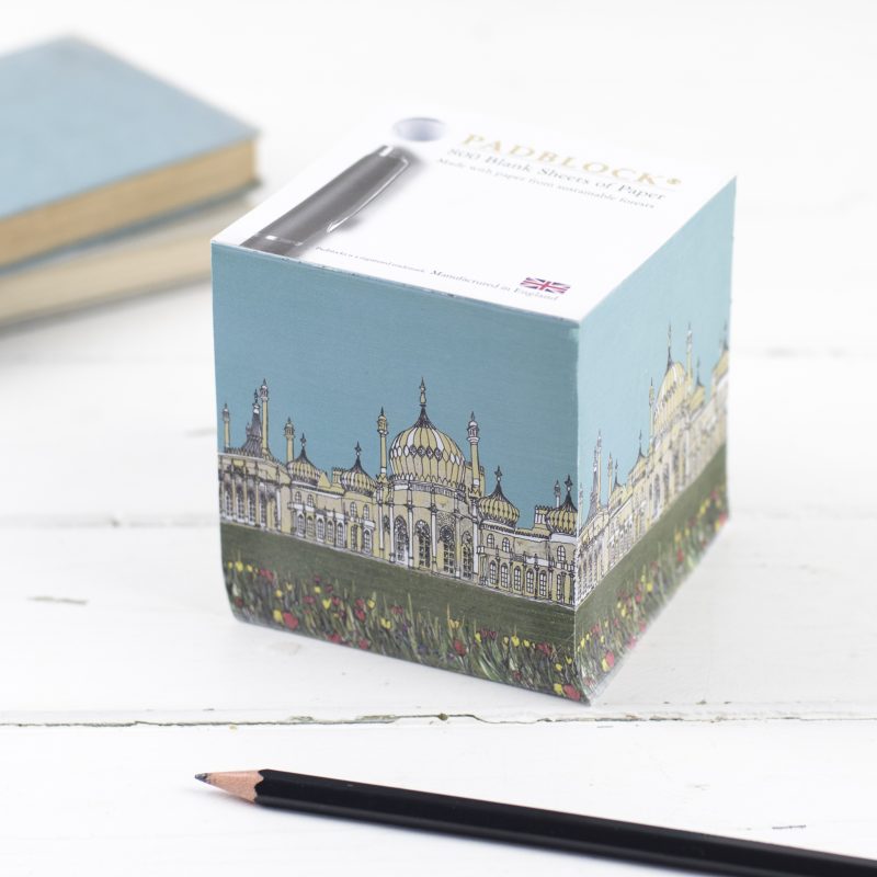 Padblock with Brighton Pavilion graphic