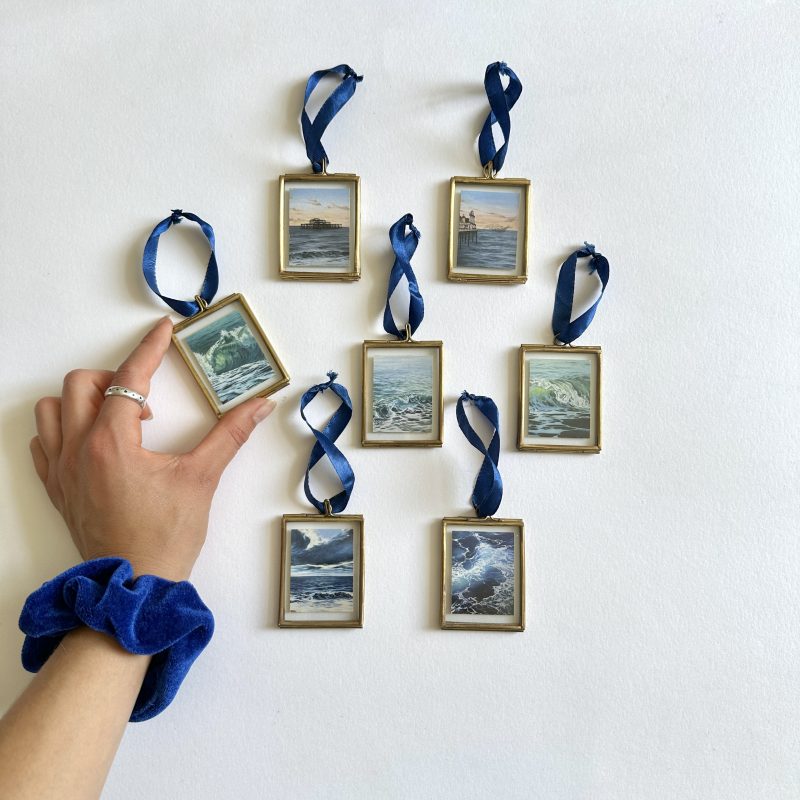 Miniature print decorations 