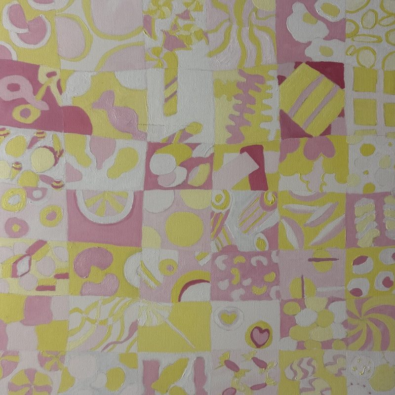 Yellow and Pink sweet images 