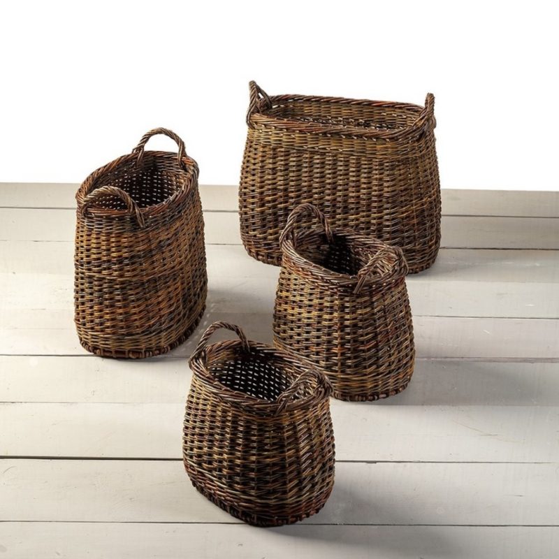 Woven Willow French Baskets