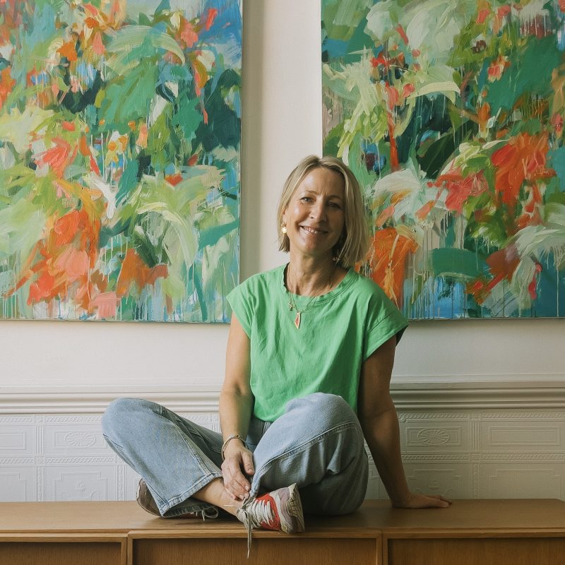 Clara Wilkinson photographed for Artist Open House