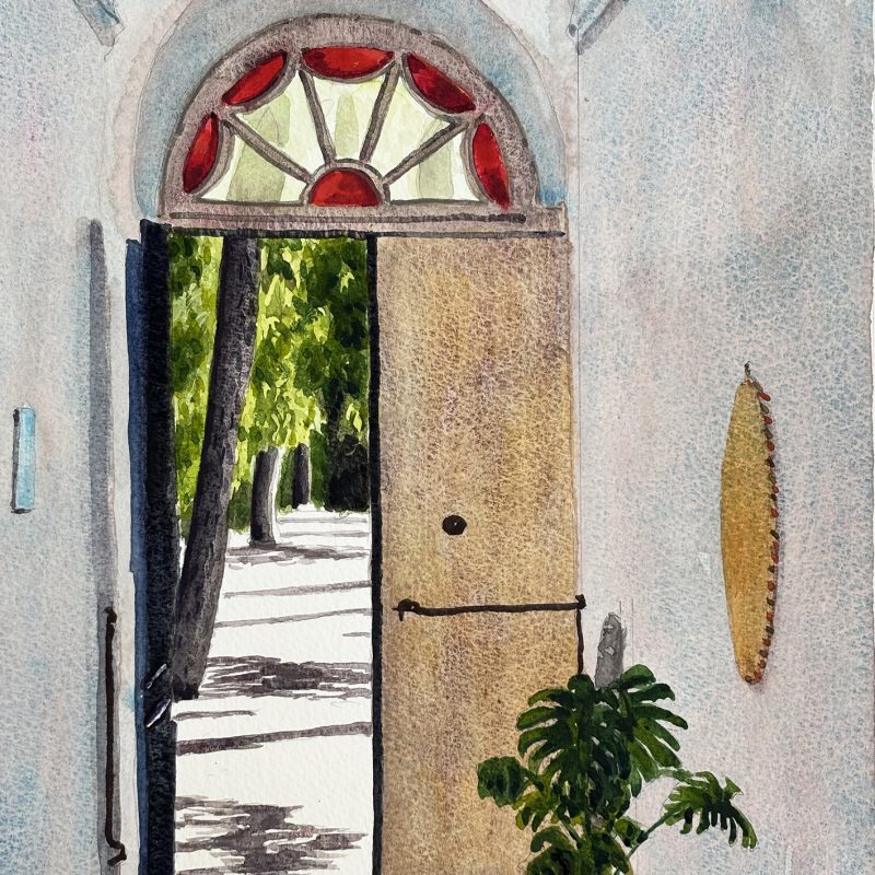 Open Doorway Light outside