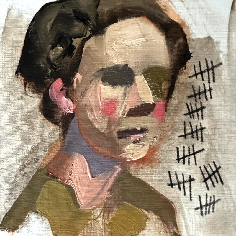 Portrait painting of a Woman