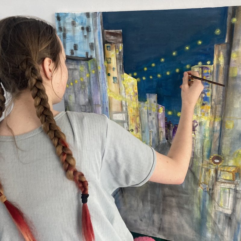 Eda painting on canvas 