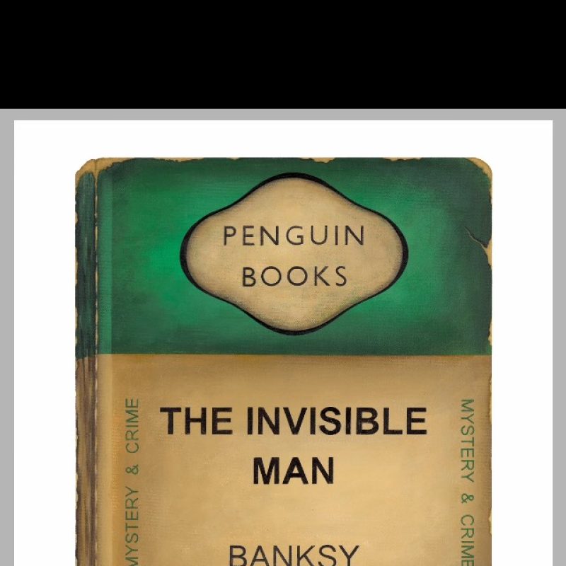 Based on the HG Wells classic penguin book, but authored by the elusive and anonymous street artist from Bristol 